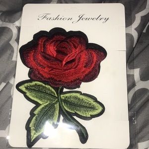 fashion jewelry — rose patch